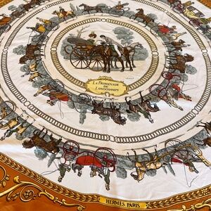 The iconic Hermes scarf